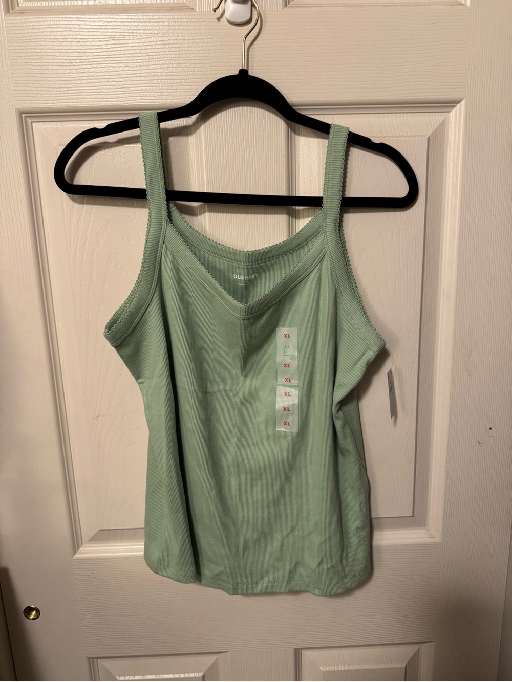 Old Navy Mint Green Ribbed Tank Top